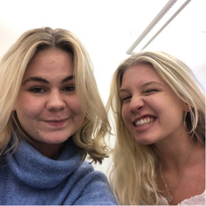 Alven och Nellsan diskuterar