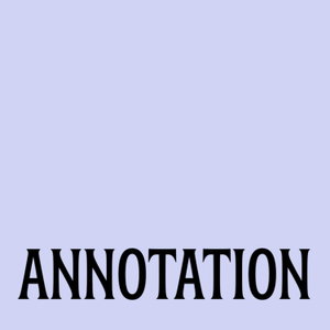Annotation