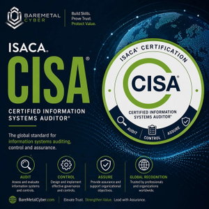 Certified: The ISACA CISA Audio Course