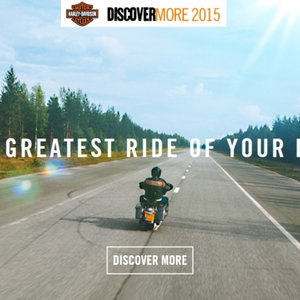 Discover More 2015 - Harley Davidson Rider Wanted