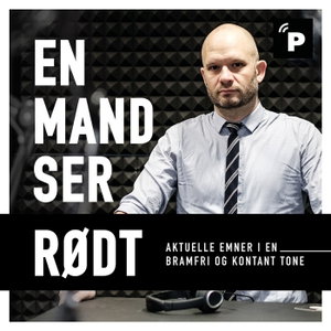 EN MAND SER RØDT