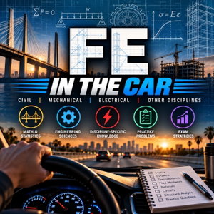 FE exam in the car