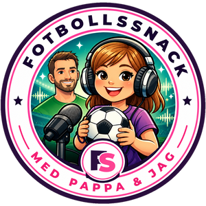 Fotbollssnack med pappa och jag
