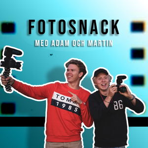 Fotosnack med Adam & Martin