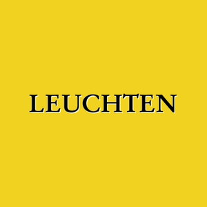 gelbes leuchten