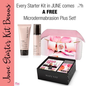 Jo Liebhard with Mary Kay 