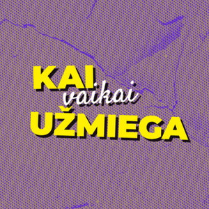 Kai vaikai užmiega