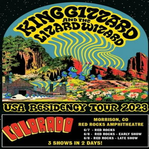 King Gizzard & The Lizard Wizard Red Rocks 6/8/23