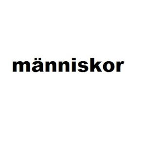 människor