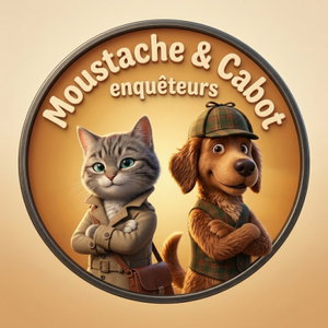 Moustache et Cabot, détectives — Histoires et enquêtes pour enfants