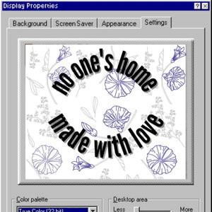 no one's home