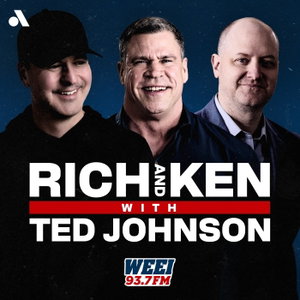 Rich and Ken with Ted Johnson