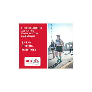 Sarah Runs Boston-2026 ALS Association Boston Marathon Team