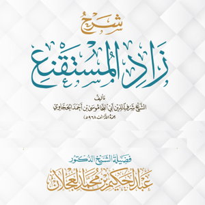 شرح كتاب زاد المستقنع