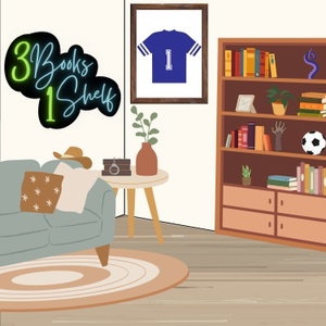 Three Books, One Shelf