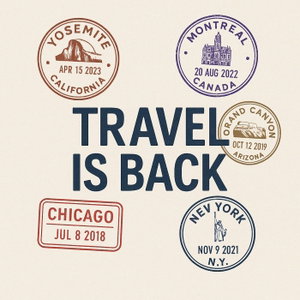 Travel Is Back: 8 Minutes. One Destination. Let's Go!