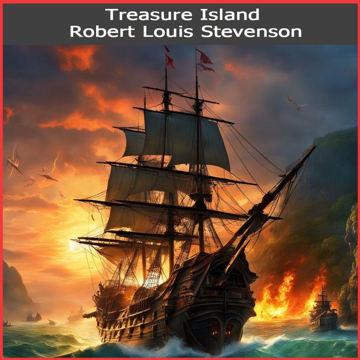 Treusare Treasure Island Audiobook by Robert Louis Stevenson | Lyssna här ...
