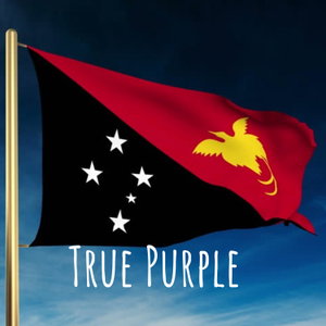 True Purple - Papua New Guinea Tok Pisin
