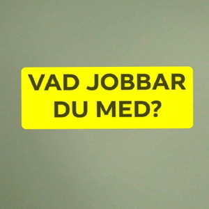 Vad Jobbar Du Med?