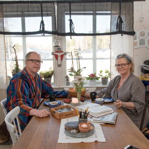 Vid Frukostordet med Ewa & Per